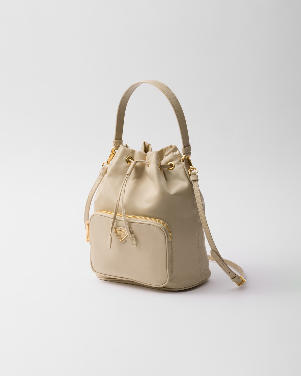 Prada Duet Re-Nylon Bucket Bag - Image 2
